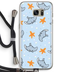 Manta: Samsung Galaxy S7 Edge Transparant Hoesje met koord