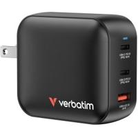 Verbatim GaN Charger 100W Universeel Zwart AC Snel opladen Binnen
