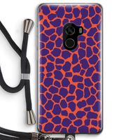 Purple Giraffe: Xiaomi Mi Mix 2 Transparant Hoesje met koord