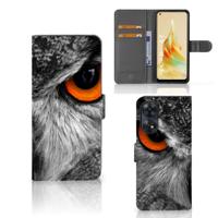OPPO Reno8 T 4G | Telefoonhoesje | Met pasjeshouder | Uil