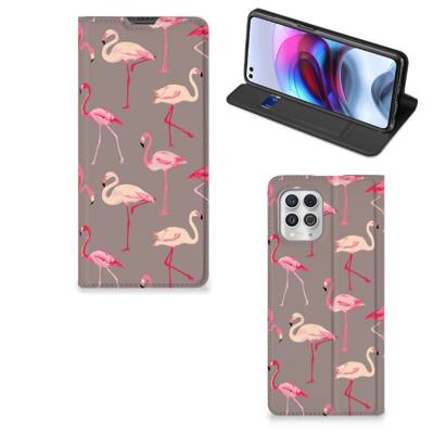Motorola Moto G100 | Hoesje maken | Flamingo