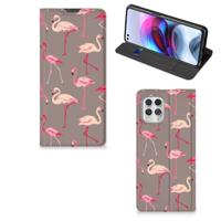 Motorola Moto G100 | Hoesje maken | Flamingo