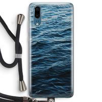 Oceaan: Huawei P20 Transparant Hoesje met koord