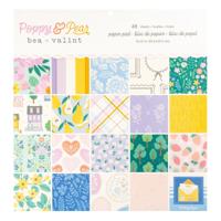 American Crafts • paper pad bea valint poppy and pear