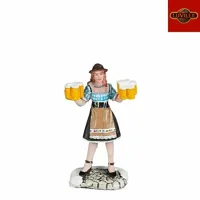 Woman brings beer l4b2.5h7cm