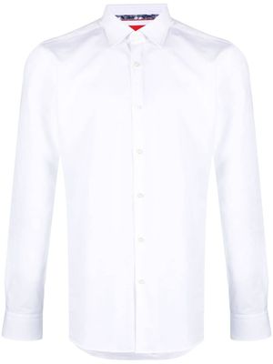 HUGO Koey katoenen overhemd - Wit HUGO Koey katoenen overhemd - Wit