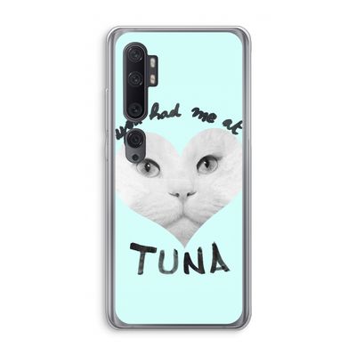 You had me at tuna: Xiaomi Mi Note 10 Transparant Hoesje