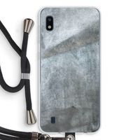Grey Stone: Samsung Galaxy A10 Transparant Hoesje met koord