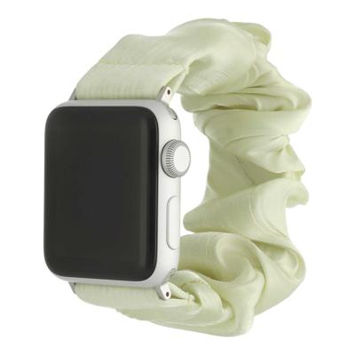 Apple Watch Nylon Scrunchie Band - Limoen - 44, 45, 46 & 49mm - ML Apple Watch Nylon Scrunchie Band - Limoen - 44, 45, 46 & 49mm - ML