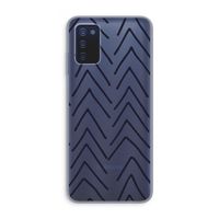 Marrakech Arrows: Samsung Galaxy A03s Transparant Hoesje