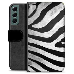 Samsung Galaxy S22+ 5G Premium Wallet Hoesje - Zebra