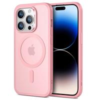 iPhone 14 Pro Max Classic Hybrid Case (HaloLock) - Frosted Pink
