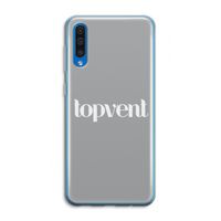Topvent Grijs Wit: Samsung Galaxy A50 Transparant Hoesje Topvent Grijs Wit: Samsung Galaxy A50 Transparant Hoesje