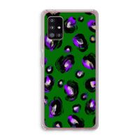Green Cheetah: Samsung Galaxy A51 5G Transparant Hoesje