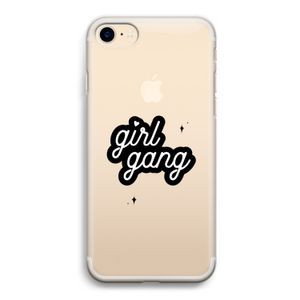 Girl Gang: iPhone 7 Transparant Hoesje
