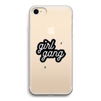 Girl Gang: iPhone 7 Transparant Hoesje