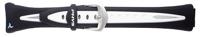 Horlogeband Casio 10109302 Rubber Zwart 16mm