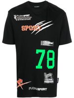 Plein Sport t-shirt Multilogo à encolure ronde - Noir - thumbnail