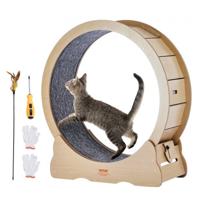 VEVOR Kattenloopwiel voor binnenkatten met krabpaal, 91 cm VEVOR Kattenloopwiel voor binnenkatten met krabpaal, 91 cm