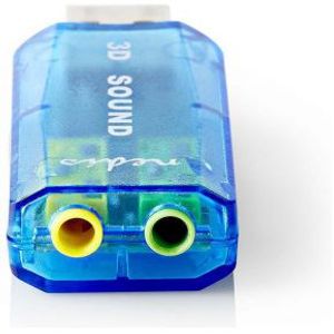 Geluidskaart | 3D-sound 5.1 | USB 2.0 | Dubbele 3,5 mm connector