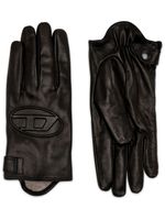 Diesel gants G-Reies en cuir - Noir - thumbnail