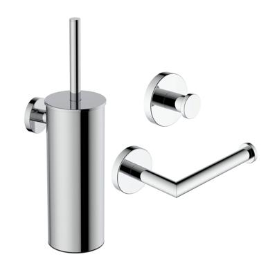Wiesbaden Toilet Accessoires Set Alonzo Chroom