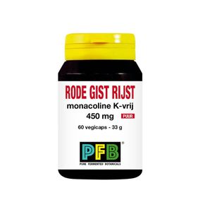 Rode gist rijst monacoline k-vrij puur