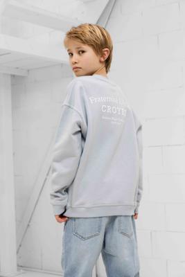 Croyez Fraternité Sweater Kids Lichtblauw - Maat 128 - Kleur: Lichtblauw | Soccerfanshop