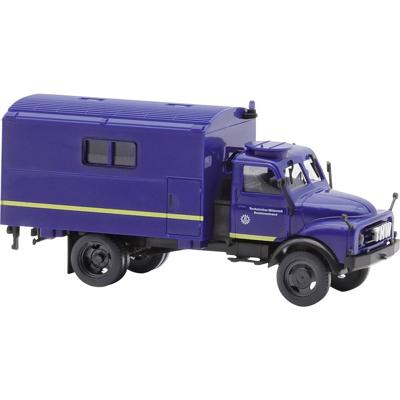 Busch 50816 H0 Hulpdienstvoertuig Hanomag AL 28, 75 jaar THW