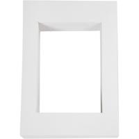 Creativ Company Passepartout lijsten, afm 19,8x28 cm, 500 gr, wit, 100 stuk/ 1 doos