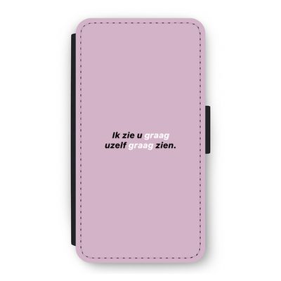 uzelf graag zien: iPhone 11 Pro Flip Hoesje