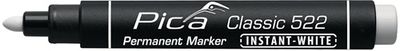 Pica Permanentmarker | wit | streepbreedte 1-4 mm | markeerstiften | 10 stuks - 522/52 - 522/52