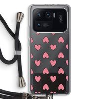 Ondersteboven verliefd: Xiaomi Mi 11 Ultra Transparant Hoesje met koord