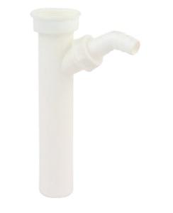 Kirchhoff Kunststof dompelbuis, wit, 1 1/2" IG x 250 mm, voor DN40 mm sifon, met 3/4" apparaataansluiting - 98837348