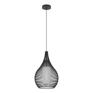 Eglo Moderne zwarte hanglampRazoni 1 Ø 32,5cm - 900828