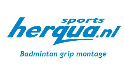 Badminton Reparatie Grip montage Badminton Grip Reparatie 1