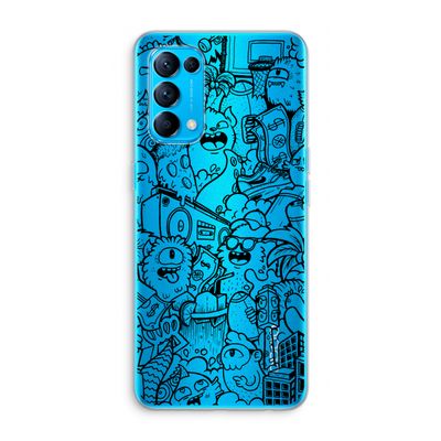 Vexx Black City : Oppo Find X3 Lite Transparant Hoesje