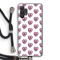GIRL POWER: Samsung Galaxy A32 5G Transparant Hoesje met koord
