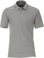 Casa Moda Sport Poloshirt Lichtgrijs Borstzak Regular Fit - thumbnail