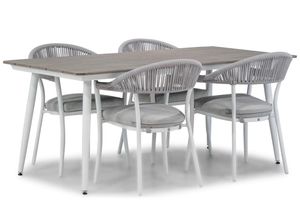 Santika Vivian/Yala 180 cm dining tuinset 5-delig