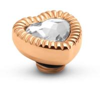 Melano Vivid Vintage Heart Steentje Crystal | Rosé