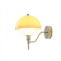 Paddestoel Wandlamp In Crème Kleur