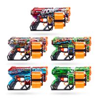 Zuru X-Shot Skins Blaster + 12 Darts Assorti - thumbnail