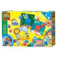 SES my first - vingerverf handafdruk dieren SES my first - vingerverf handafdruk dieren