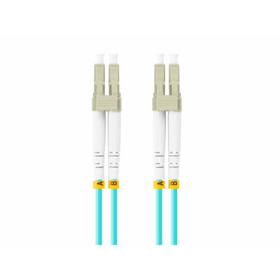 Slang Lanberg 0M3 50/125 (2 m) Blauw Duplex