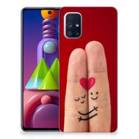 Samsung Galaxy M51 | Sillicone Back Cover | Liefde - Origineel Romantisch Cadeau