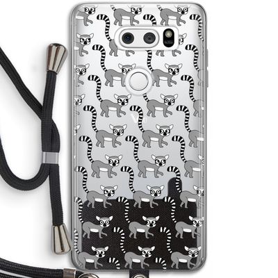 Makis: LG V30 Transparant Hoesje met koord