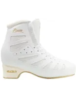 Edea Piano Kunstschaats Schoenen (breedte D) (wit) Wit 235 / 35