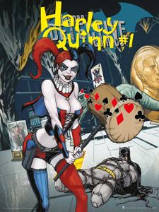 Justice League Harley Quinn #1 Art Print 30x40cm