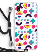 8-bit N°2: Samsung Galaxy A10 Transparant Hoesje met koord